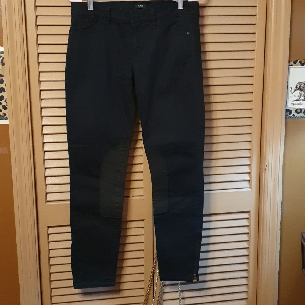 JCrew Ladies Black Jodphur Riding Pants sz 28 - Picture 2 of 5